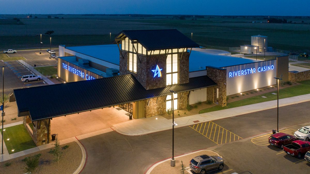 Aerial view of The Riverstar Casino